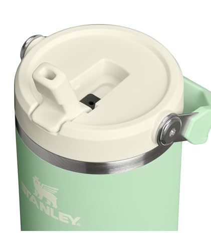 Detalle de STANLEY IceFlow 2.0 Flip Straw Tumbler, 30 oz, Pistachio