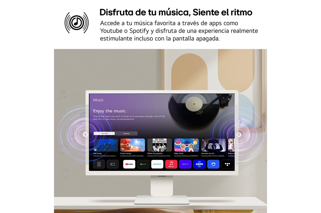 Thumbnail 2 de LG 32SR50F-W Outlet Monitor 32" FHD webOS 23