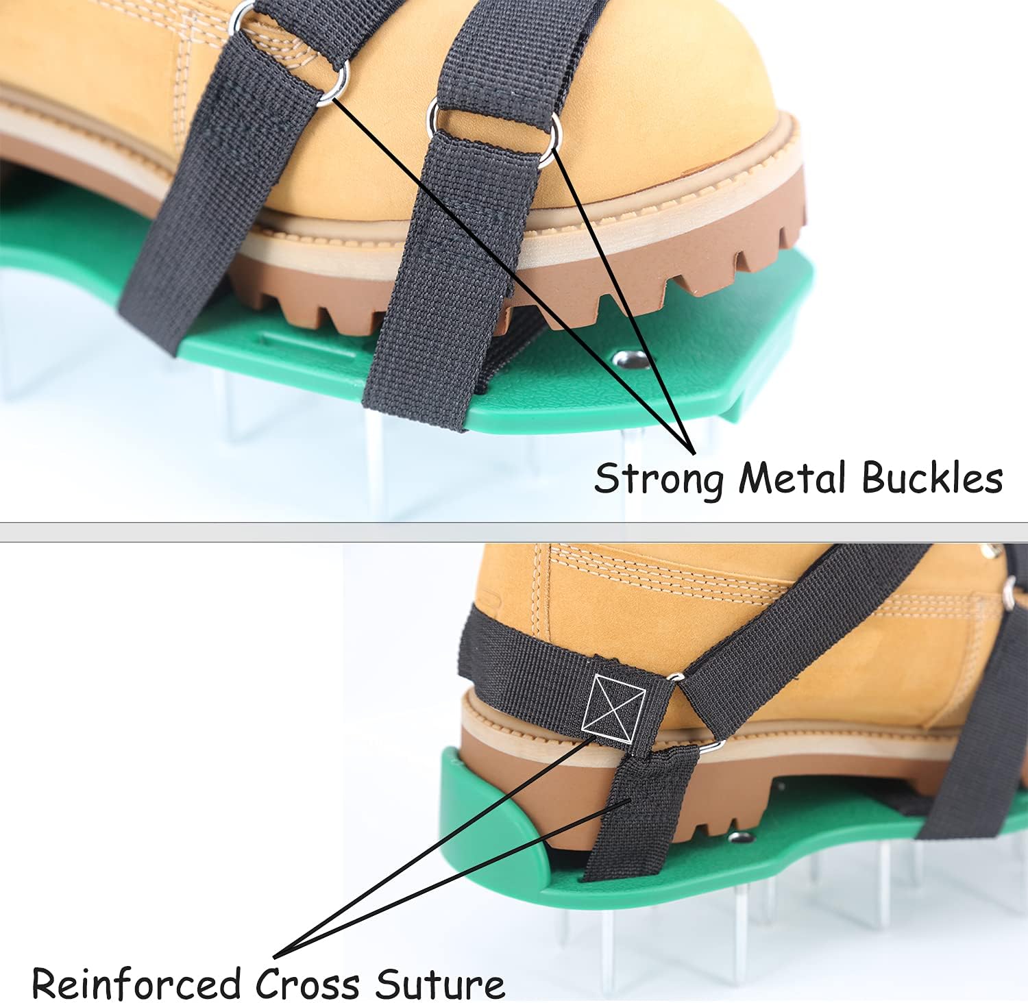 Thumbnail 3 de HSLighting Aérateur Pelouse Chaussure – Chaussures à Ongles pour Aérer et Entretenir Votre Pelouse