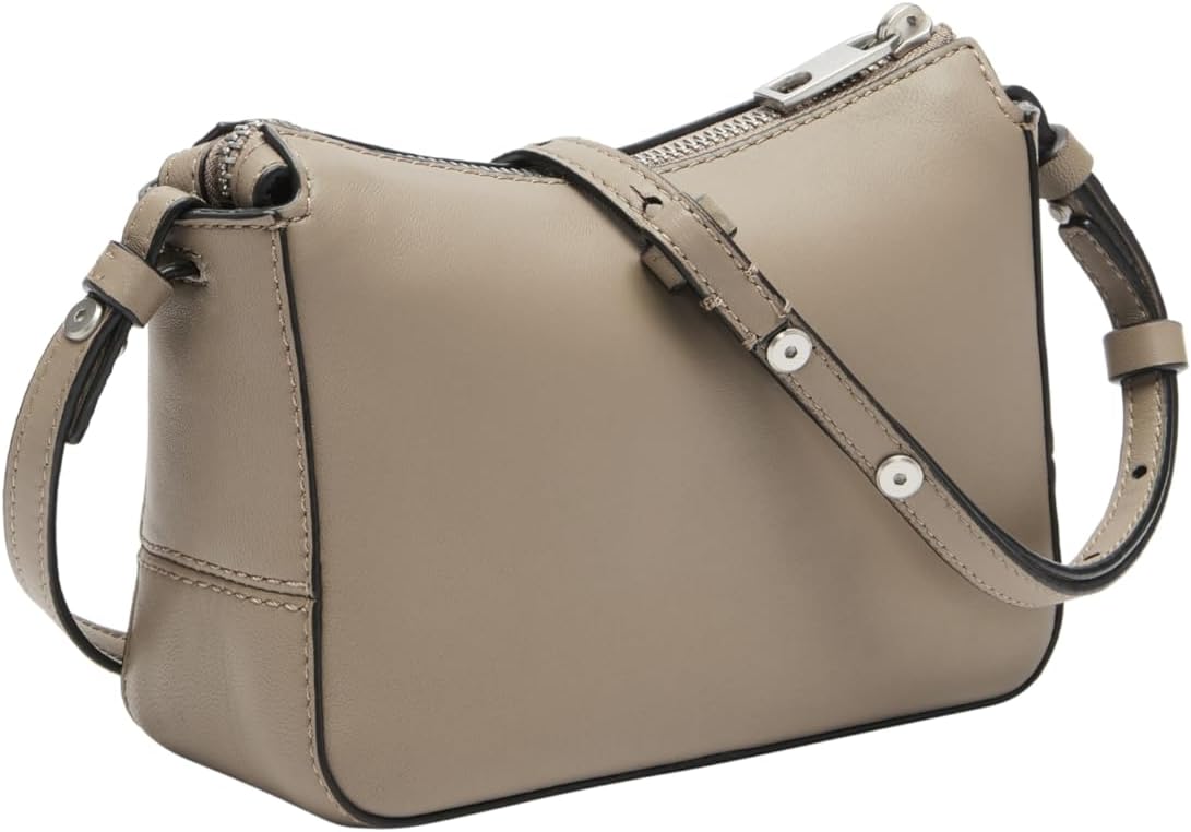 Detalle 2 de LIEBESKIND Crossbody XS SKY II Tokyo Sheep Crossbody – kompakte Umhängetasche in Grau