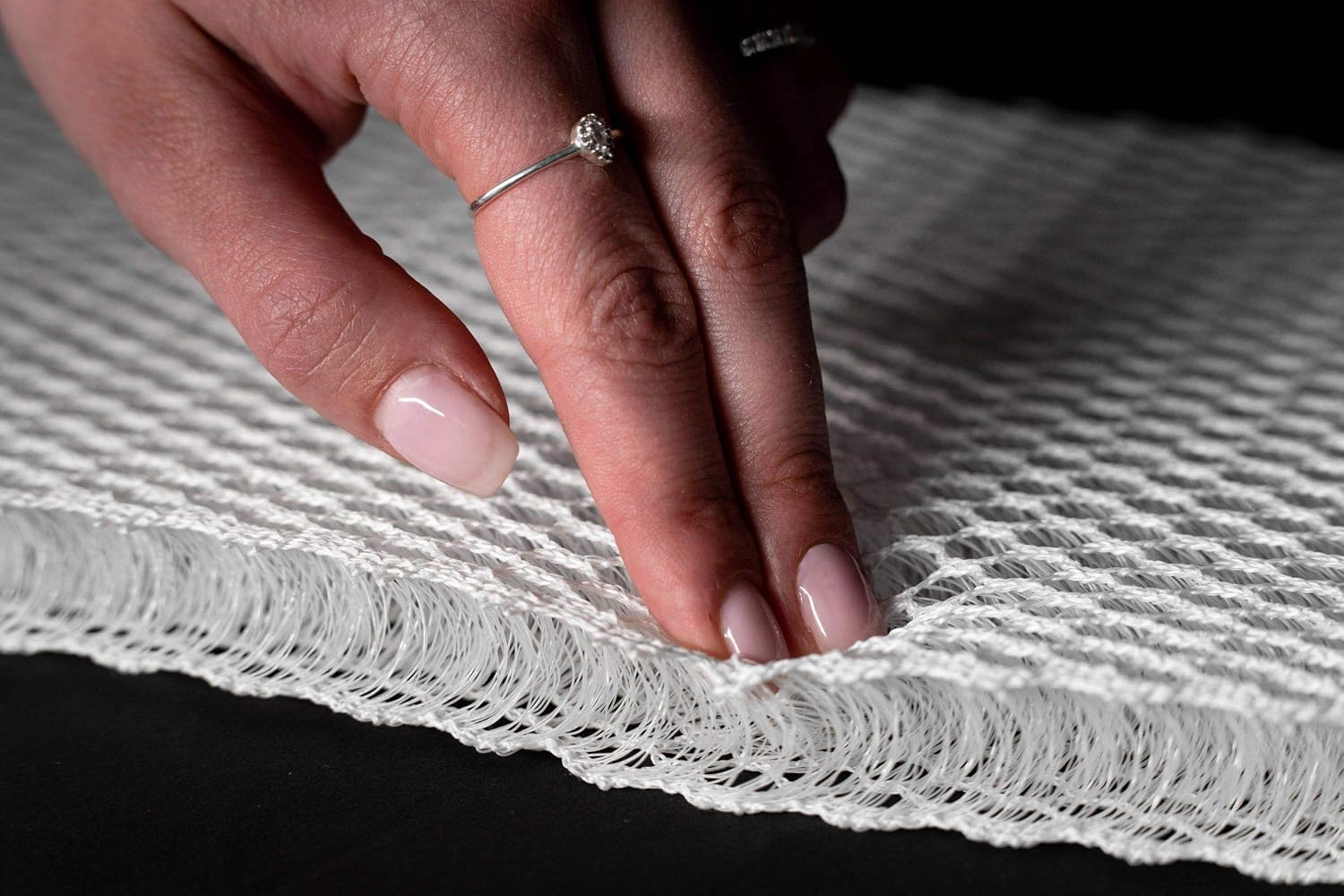 Detalle de matnext Airflow PLUS 20mm matrasonderlegger, 3D-mesh, 100 x 200 cm