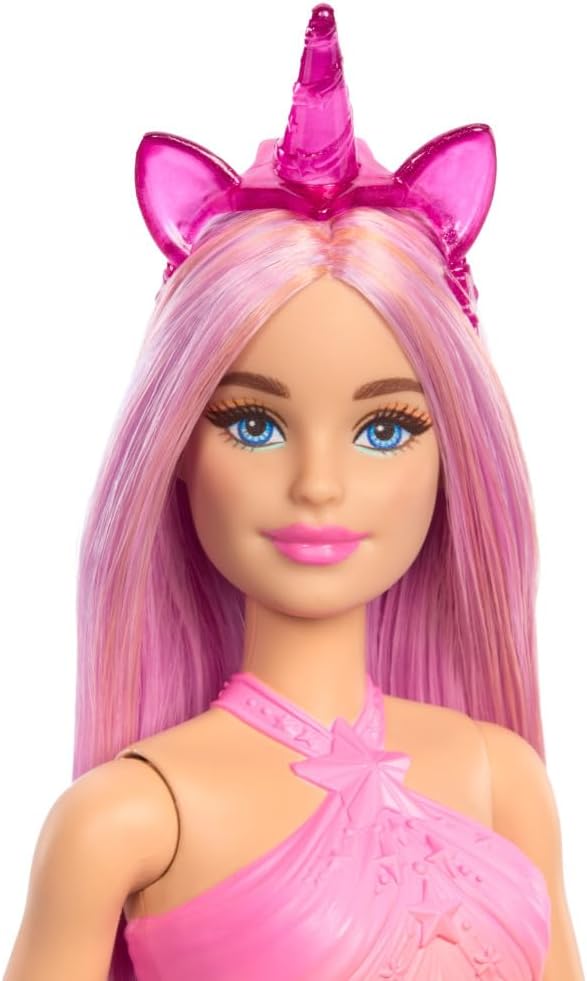 Detalle 2 de Barbie Bambola sirene e unicorni HRR13