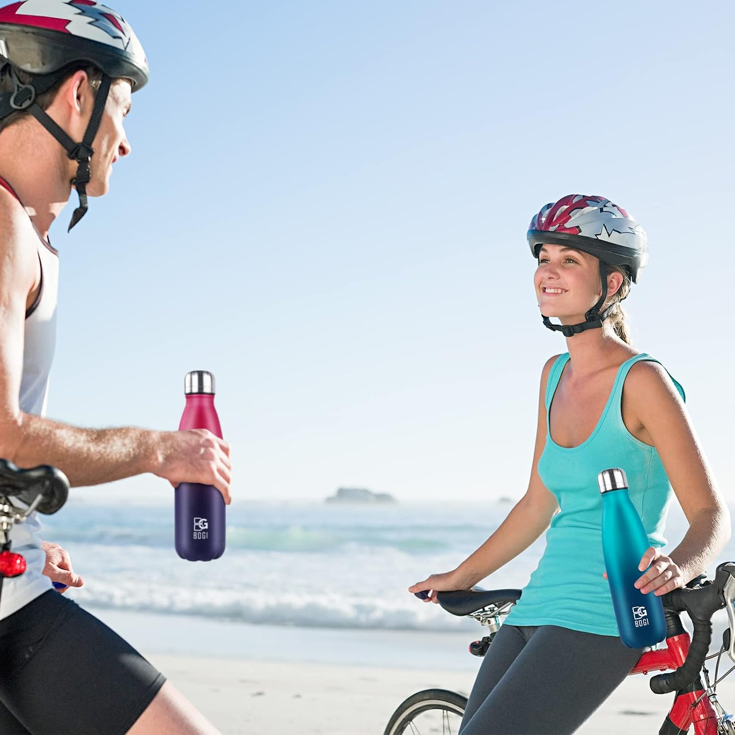 Thumbnail 6 de BOGI 2 Pack insulated water bottle 500ml