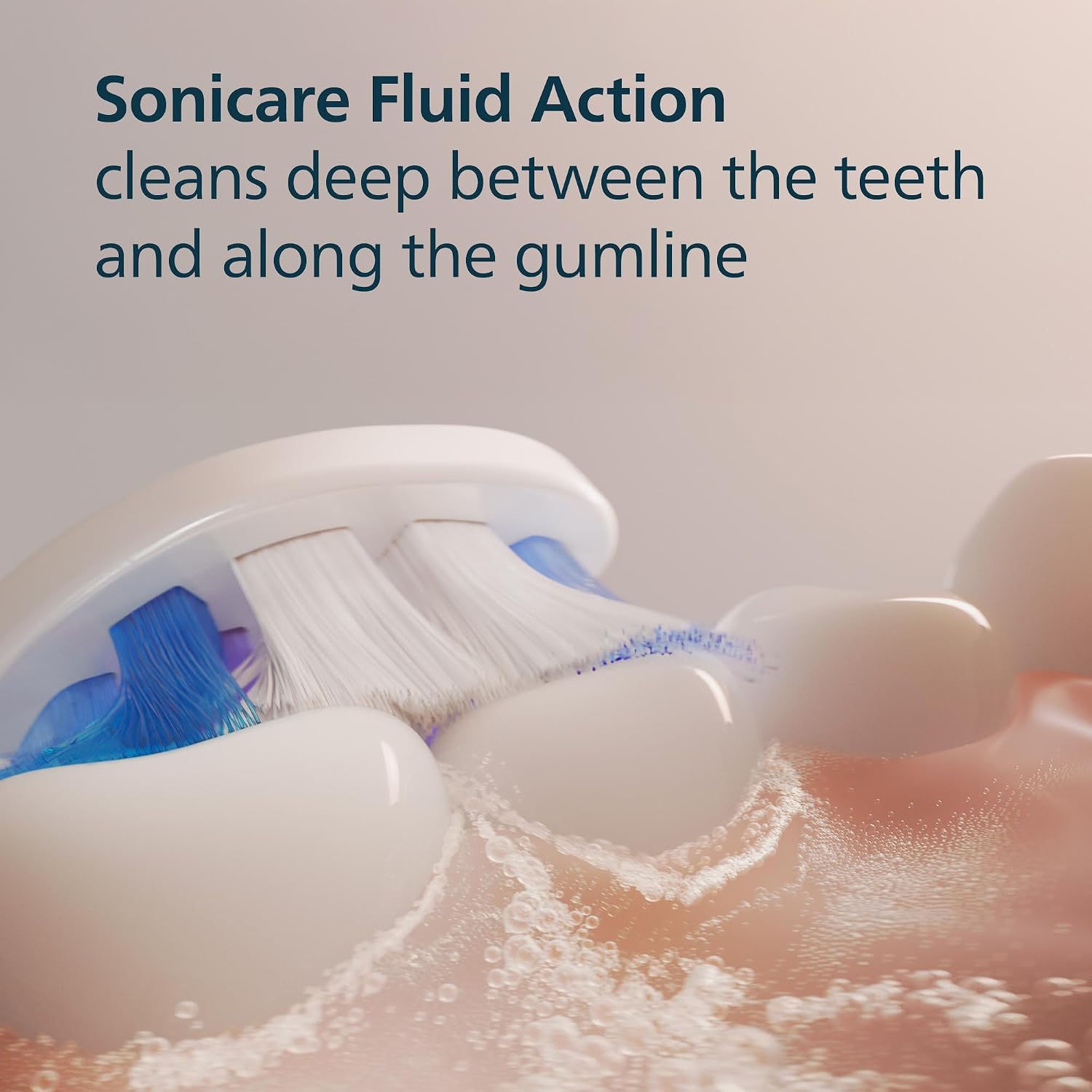 Detalle 1 de Philips Sonicare S2 Sensitive HX6052/77 Brush Heads, 2-Pack, White, Ultra-Soft