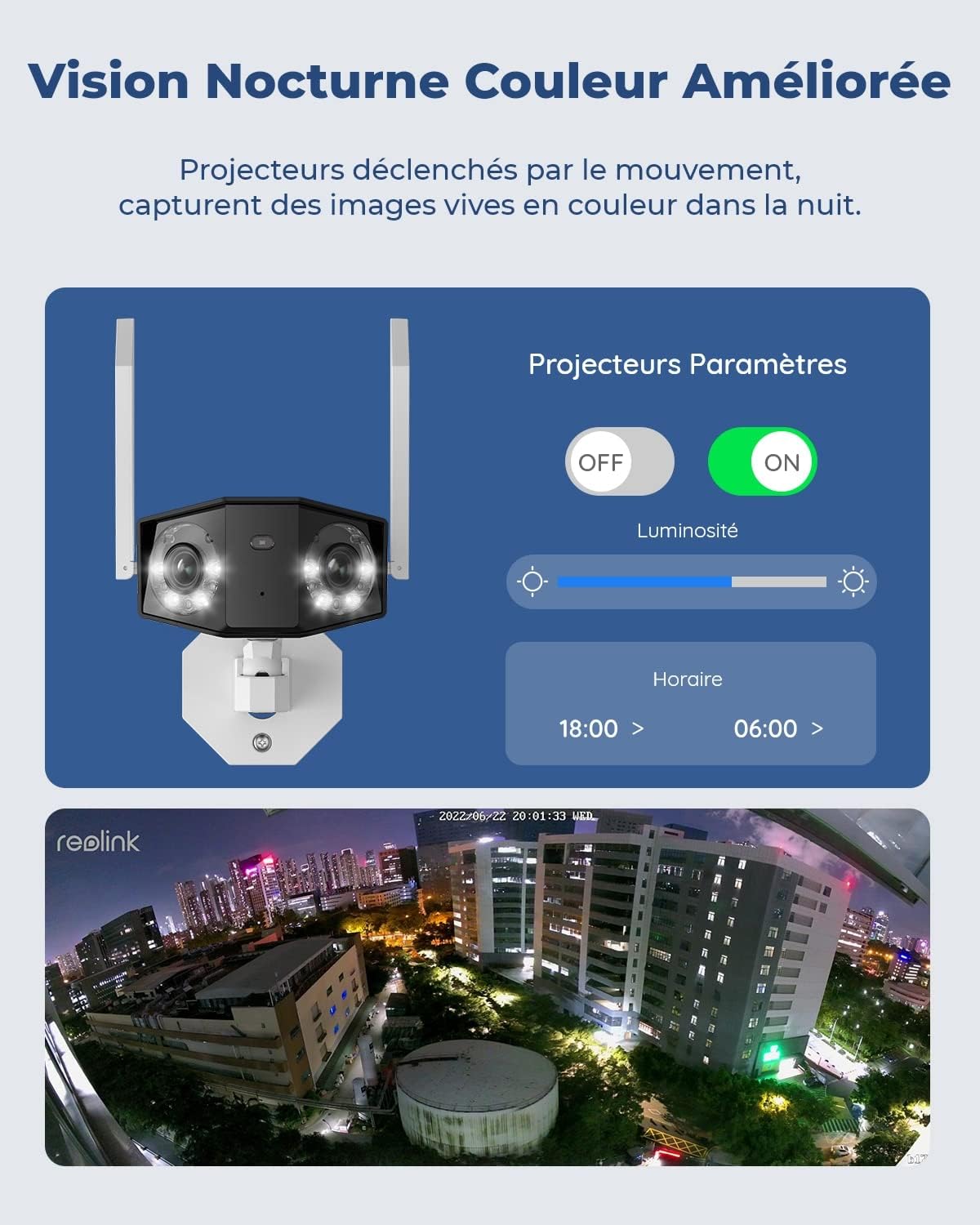 Detalle de Reolink 4K 8MP caméra 180°