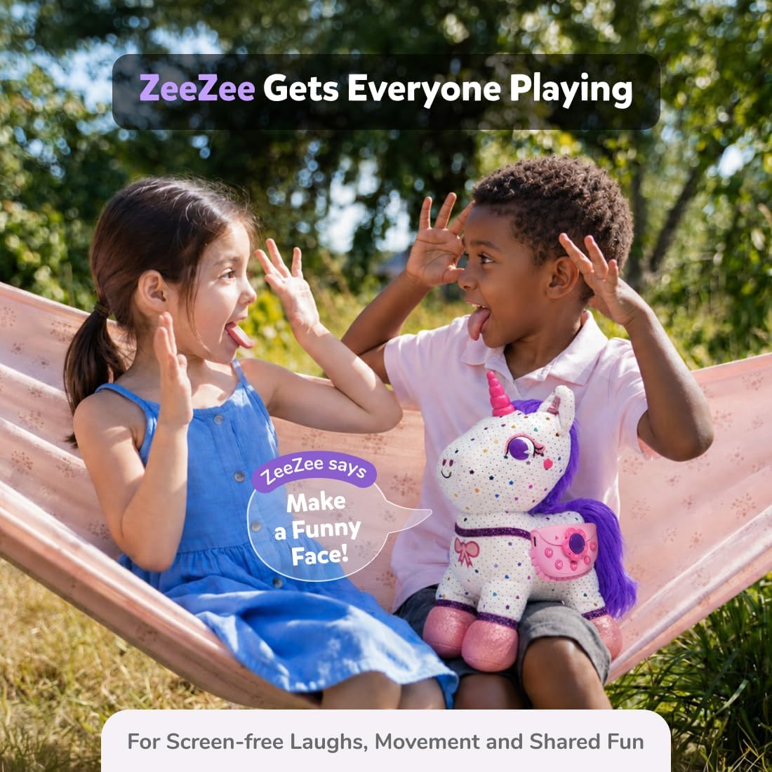 Detalle de Shifu PlayShifu Smart Talking Plush Toy – ZeeZee Unicorn (Interactive Singing & Storytelling)