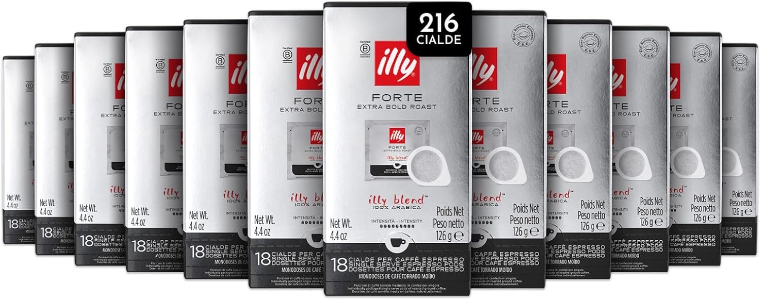 Thumbnail 6 de illy Caffè in Cialde E.S.E Monodose Tostato CLASSICO | 100% Arabica, note di Fiori d'Arancio e Gelsomino