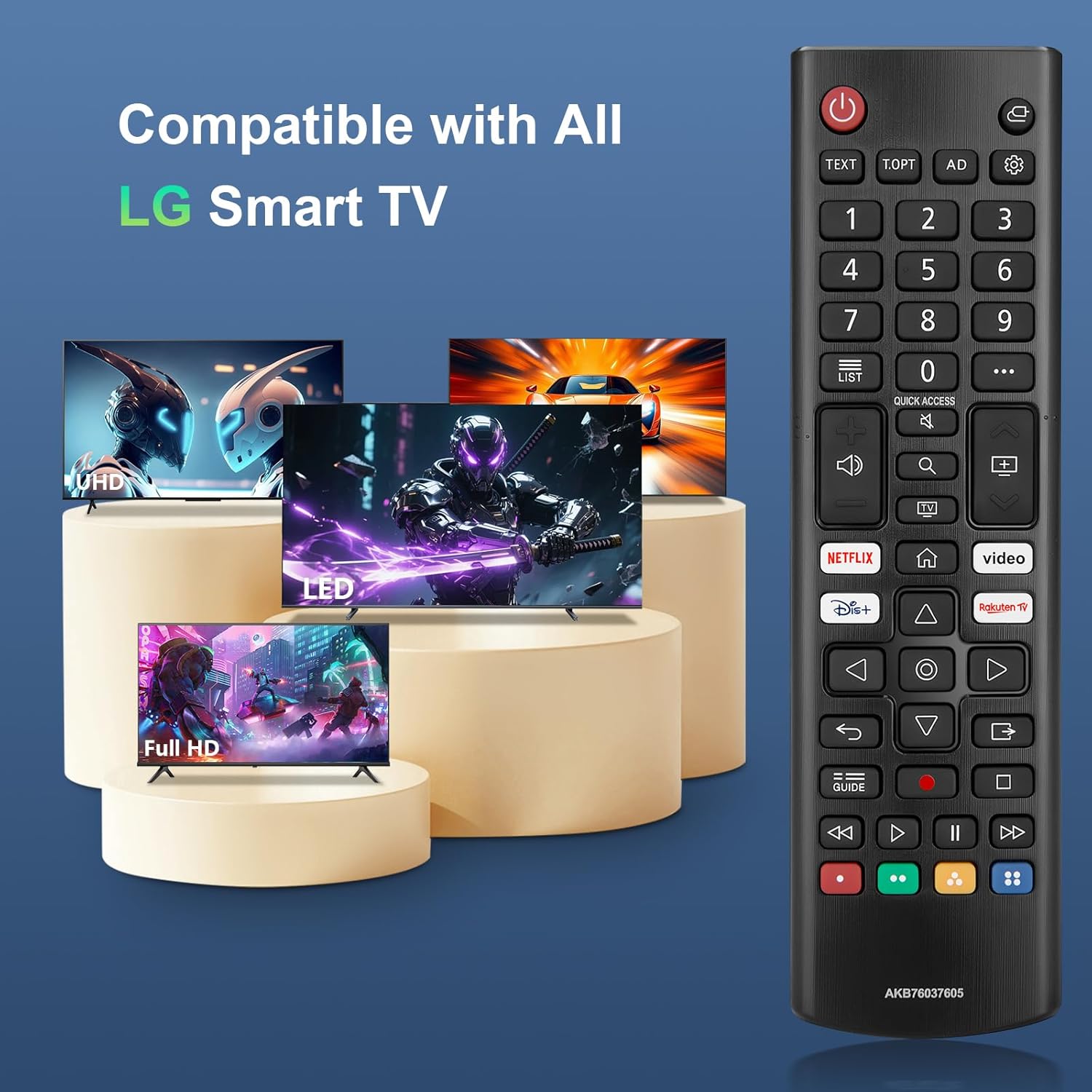 Detalle 2 de LG TV Remote Universal Replacement