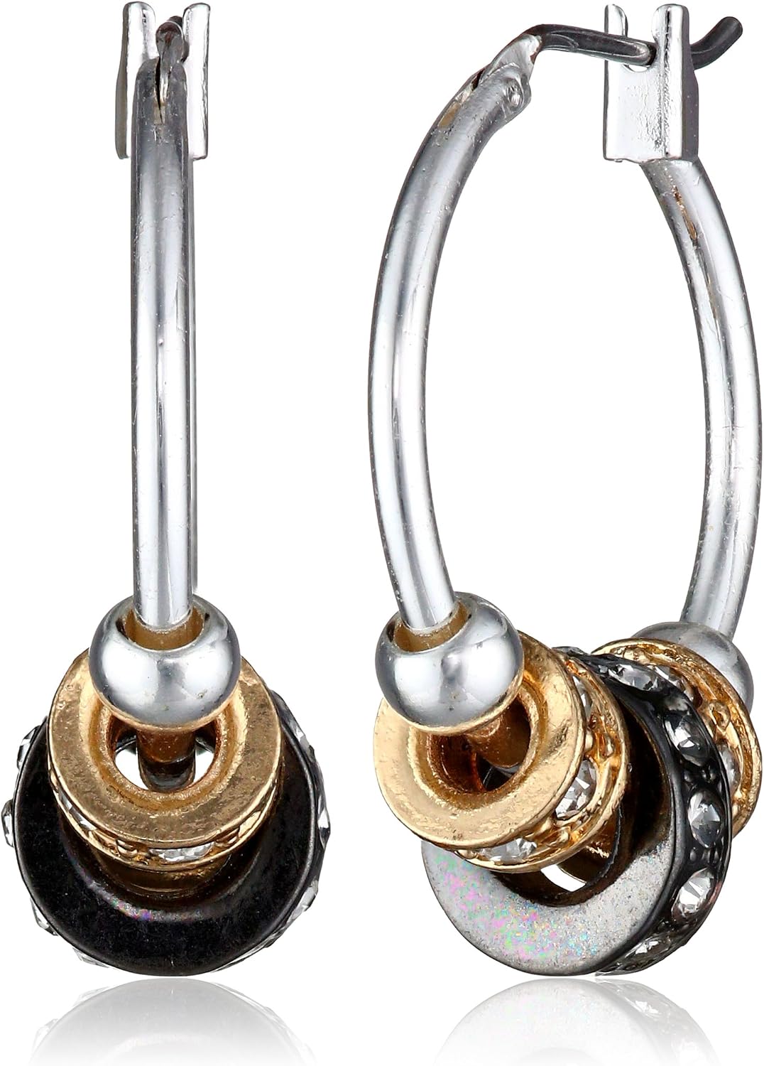 Detalle 1 de Nine West Hoop Earrings, Three Sizes