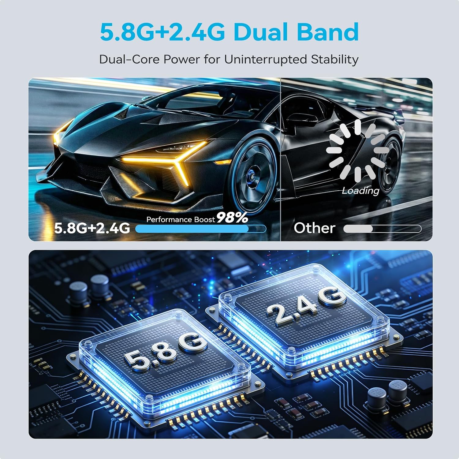 Thumbnail 6 de HSJINHONG GTHDWL50UX Wireless HDMI Transmitter and Receiver, 1080p@60Hz