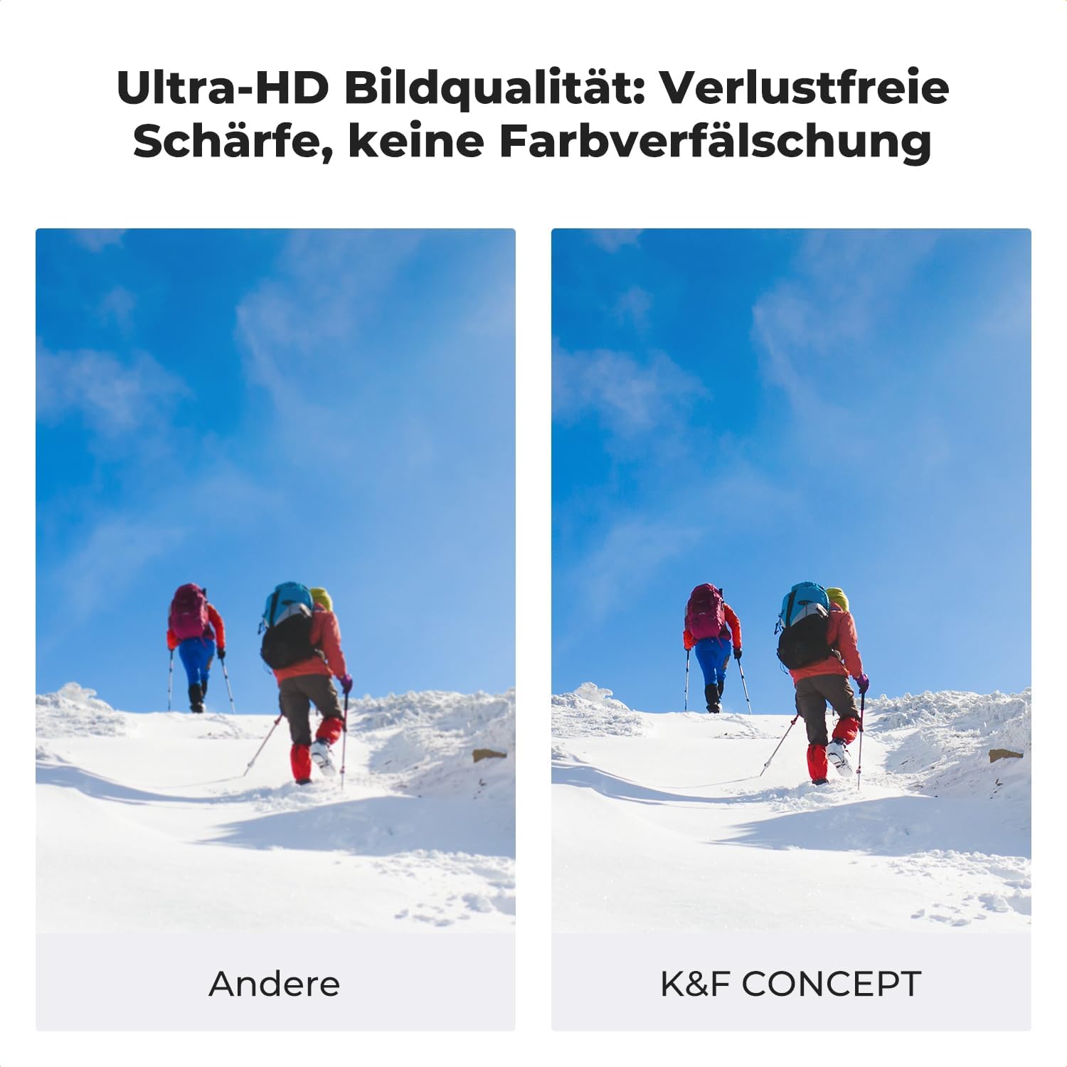 Thumbnail 4 de K&F CONCEPT magnetischer CPL Filter 55 mm (zirkular) mit Nano-Xcel Multi-Nano-Beschichtung