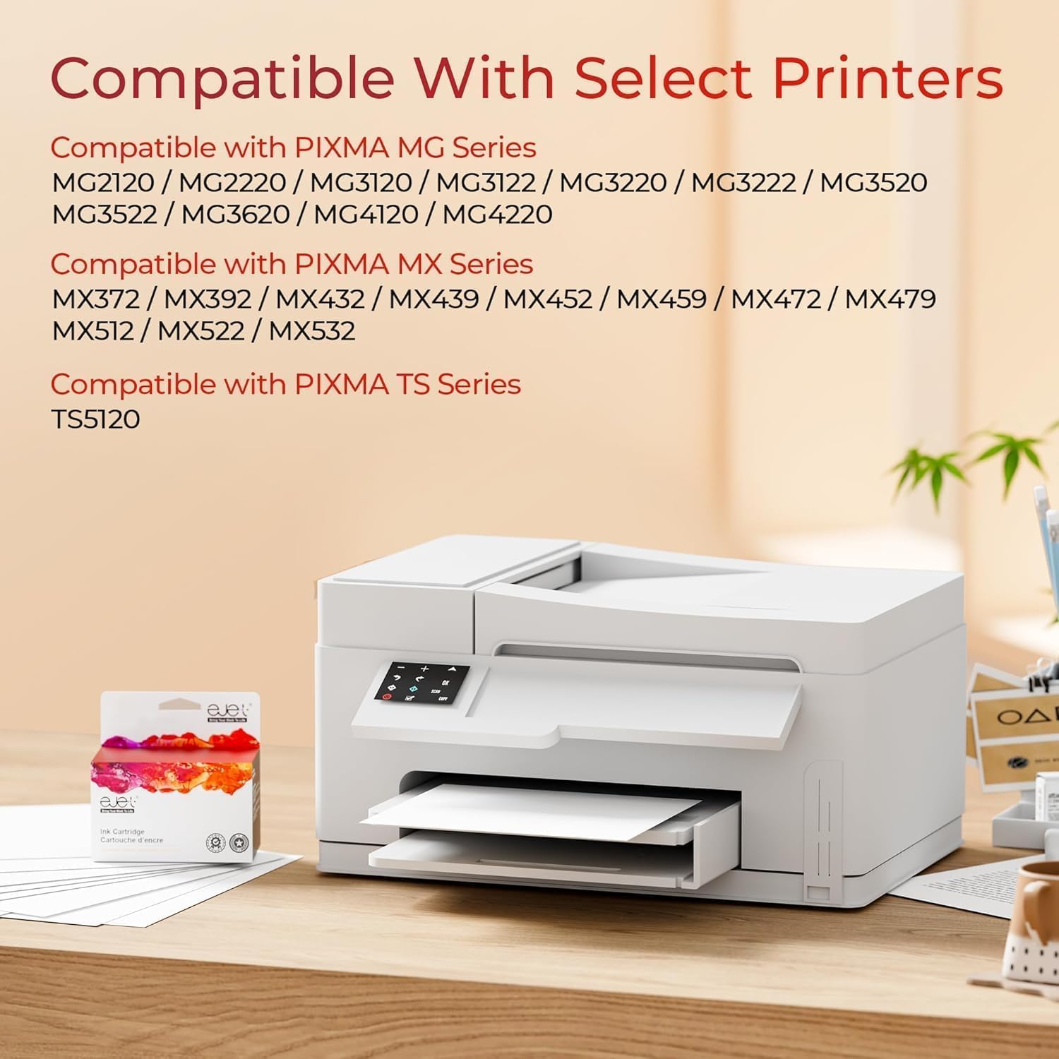 Detalle 2 de ejet PG-240 XL/CL-241 XL Remanufactured Ink Cartridges, Black and Tri-Colour
