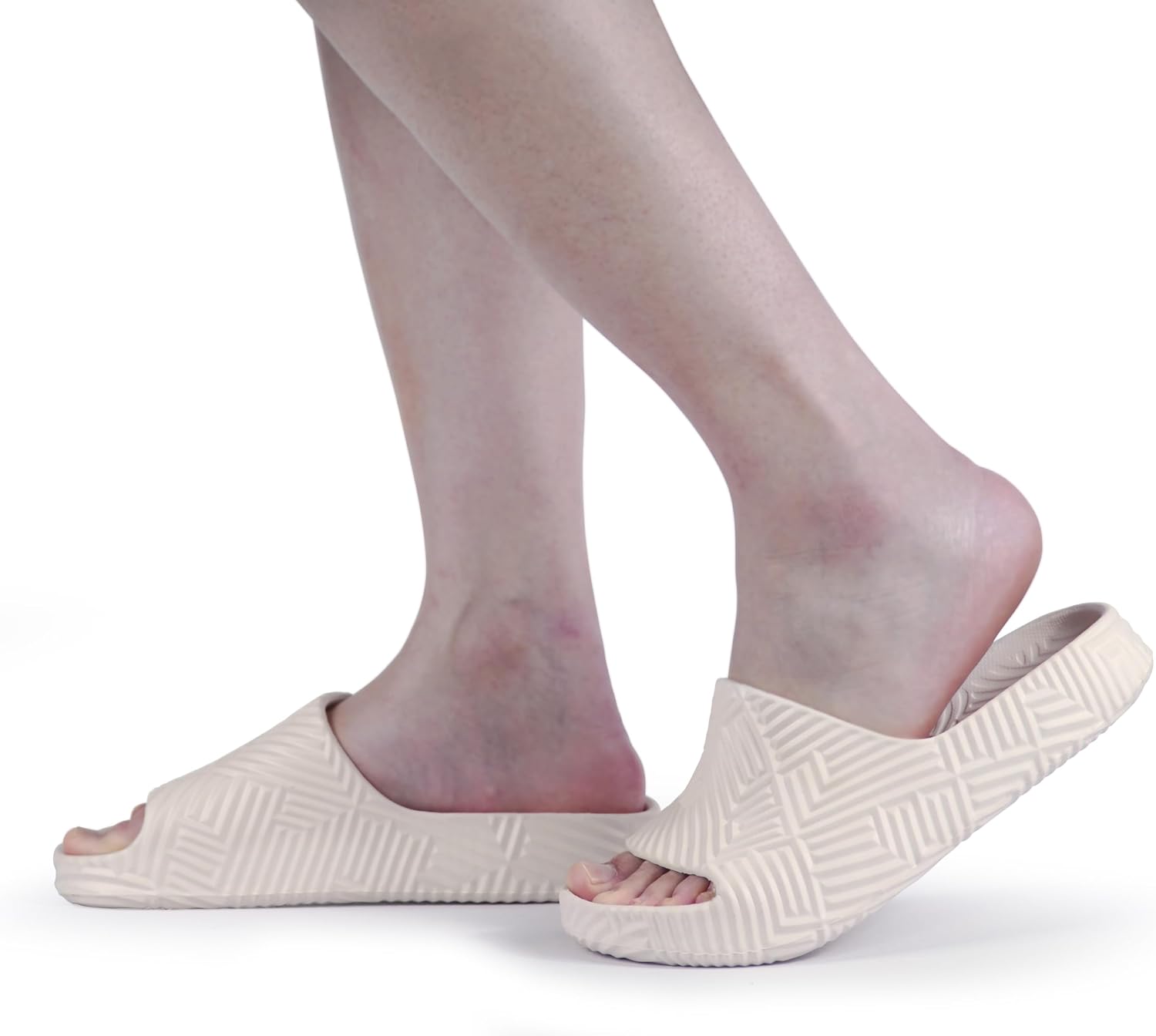 Detalle de Weweya EVA Shower Slides for Men & Women — Non-Slip Bathroom Sandals