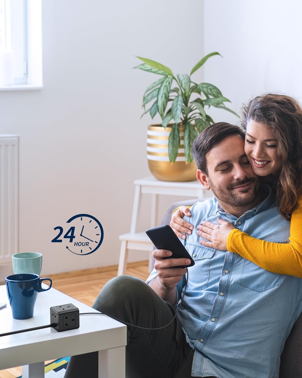 Thumbnail 4 de 3M Kemelo 4 Way Extension Lead 13A