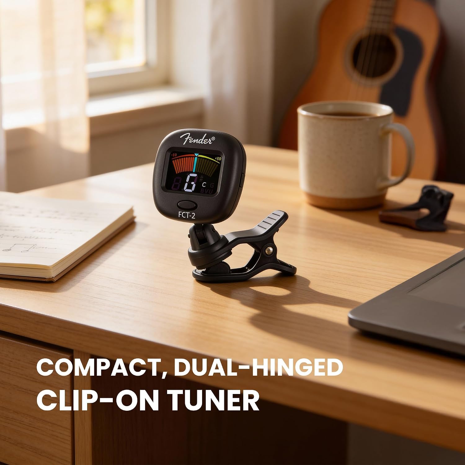 Detalle de Fender FCT-2 Professional Multi-Instrument Clip-On Tuner