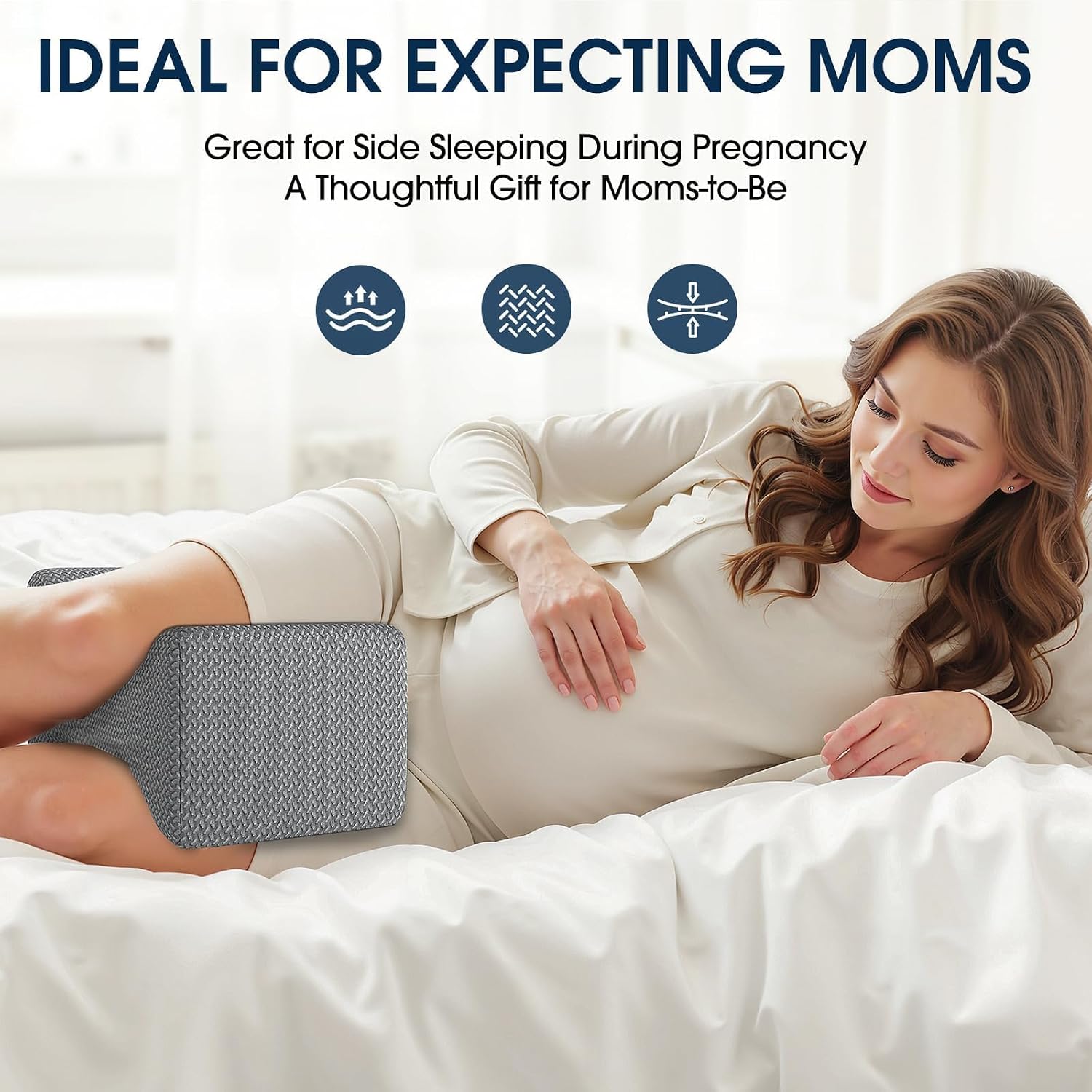 Thumbnail 4 de BlissTrends Knee Pillow, Memory Foam