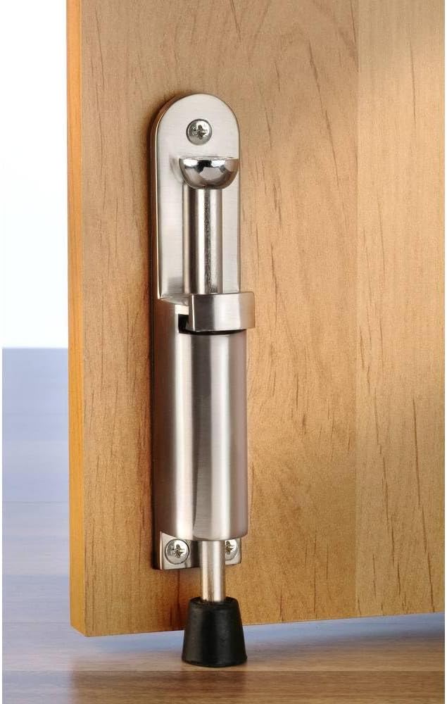 Detalle 2 de Burg-Wächter Türfeststeller TF 165 Ni SB – Edelstahloptik, 36 mm Hub, Innenbereich