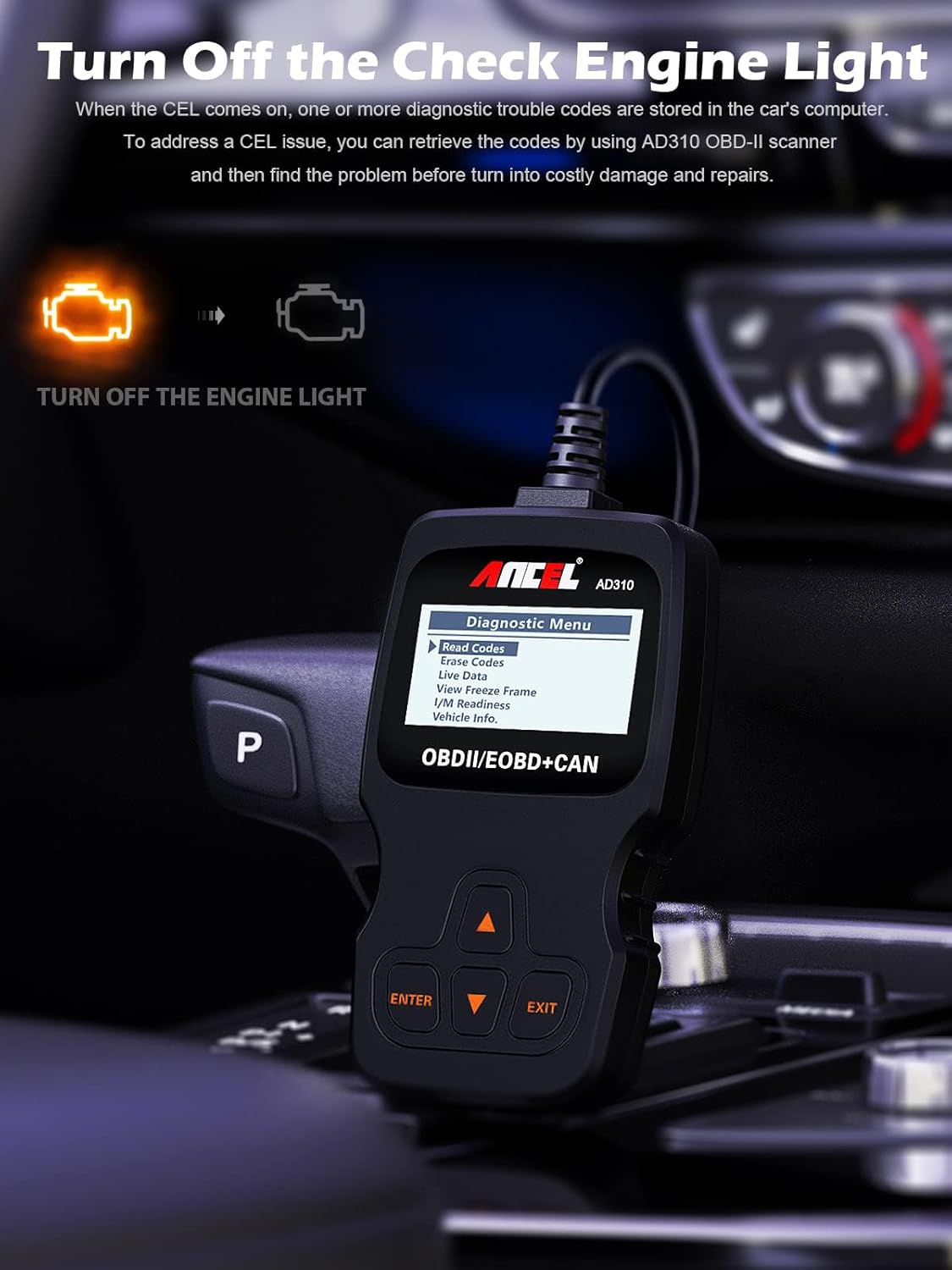 Thumbnail 6 de ANCEL AD310 diagnóstico OBD2 multimarca
