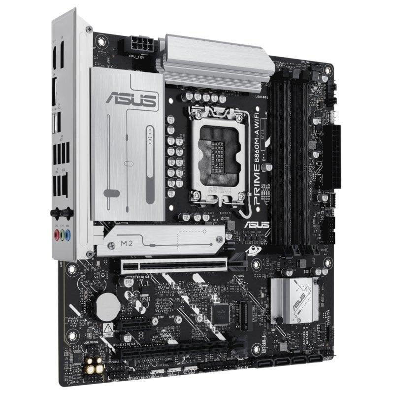 Detalle 2 de ASUS PRIME B860M-A Placa base B860 LGA1851 DDR5 WiFi 6E 🖥