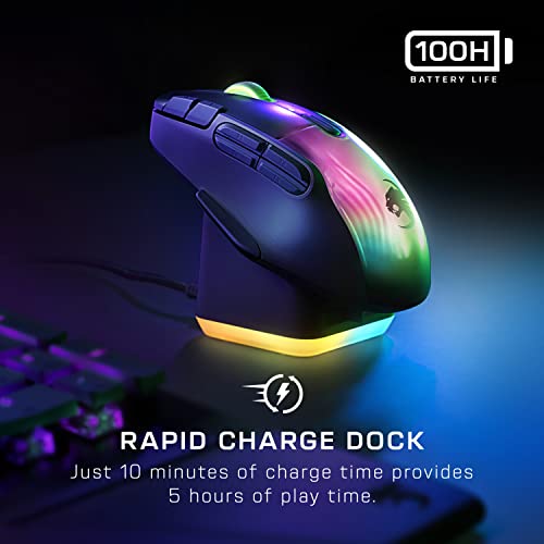 Detalle 2 de Turtle Beach Kone XP Air 🖱️ Mouse Gaming Inalámbrico RGB