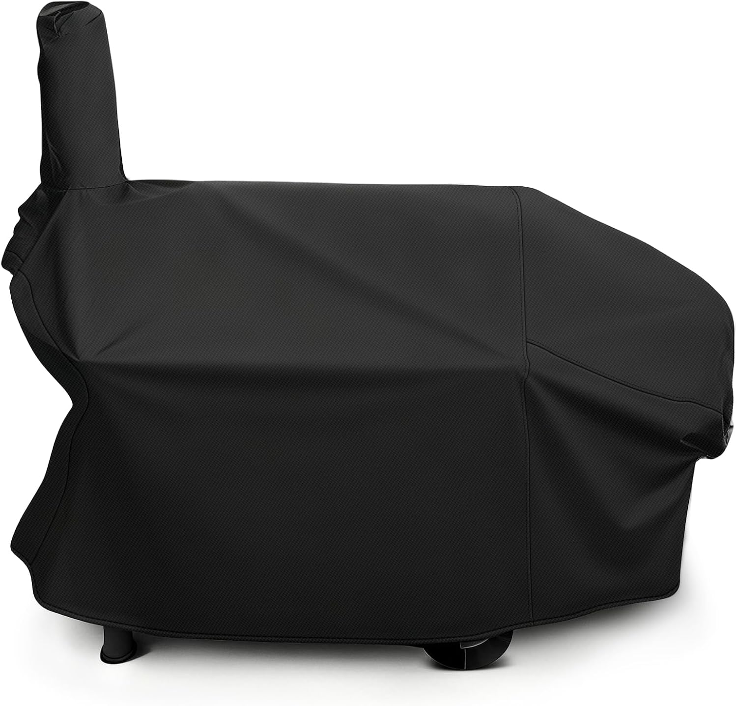 Detalle de i COVER 66-Inch 600D Offset Smoker Cover with Water-Repellent Finish