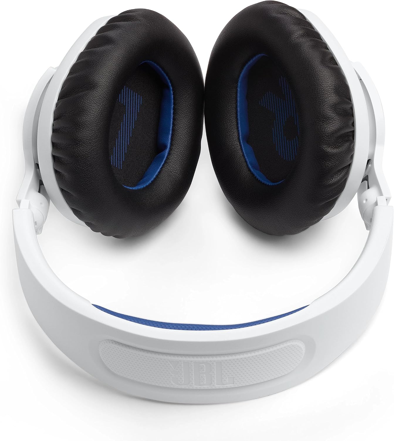 Detalle de JBL Quantum 360P Wireless Gaming Headset with Microphone – White