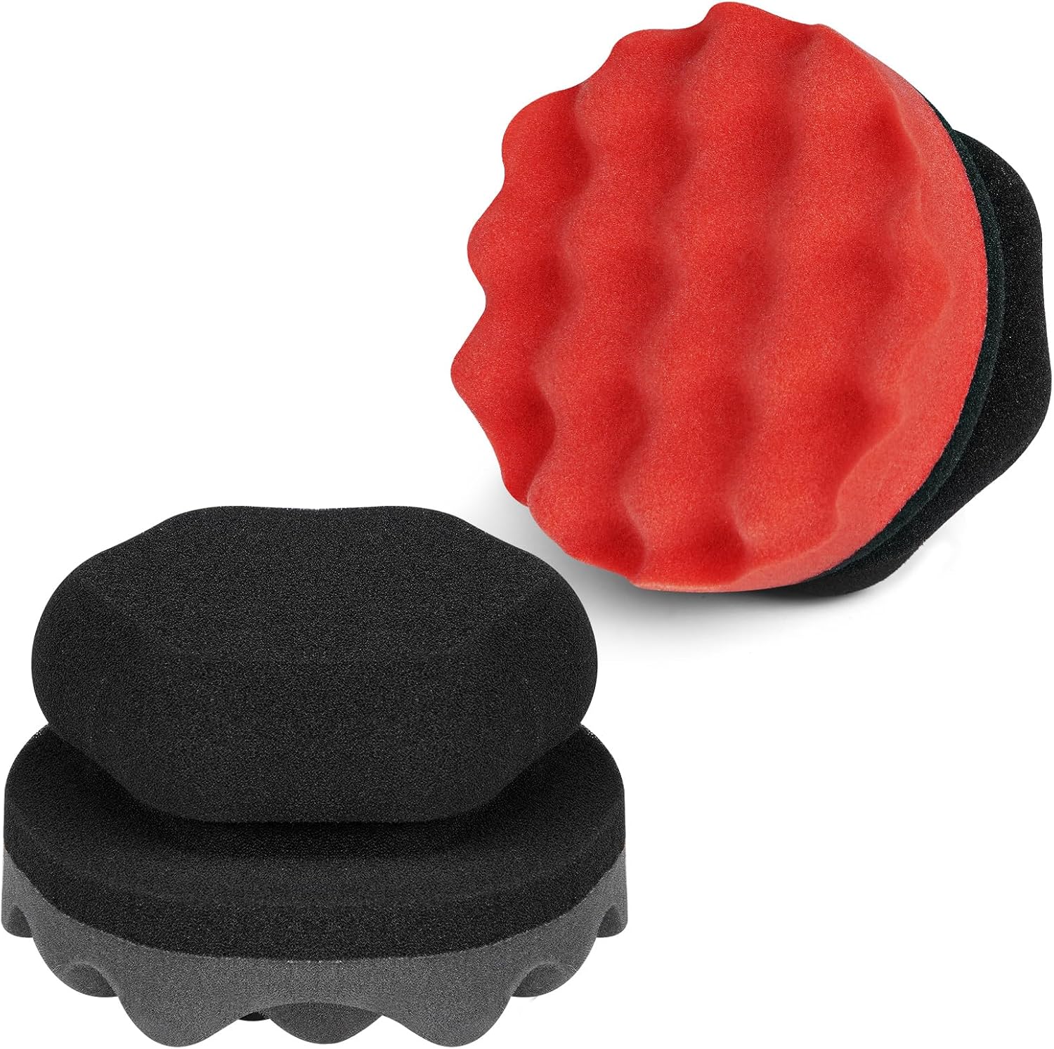 Detalle de ZHAYAO Tire Shine Applicator Pad 2-pack 🧽