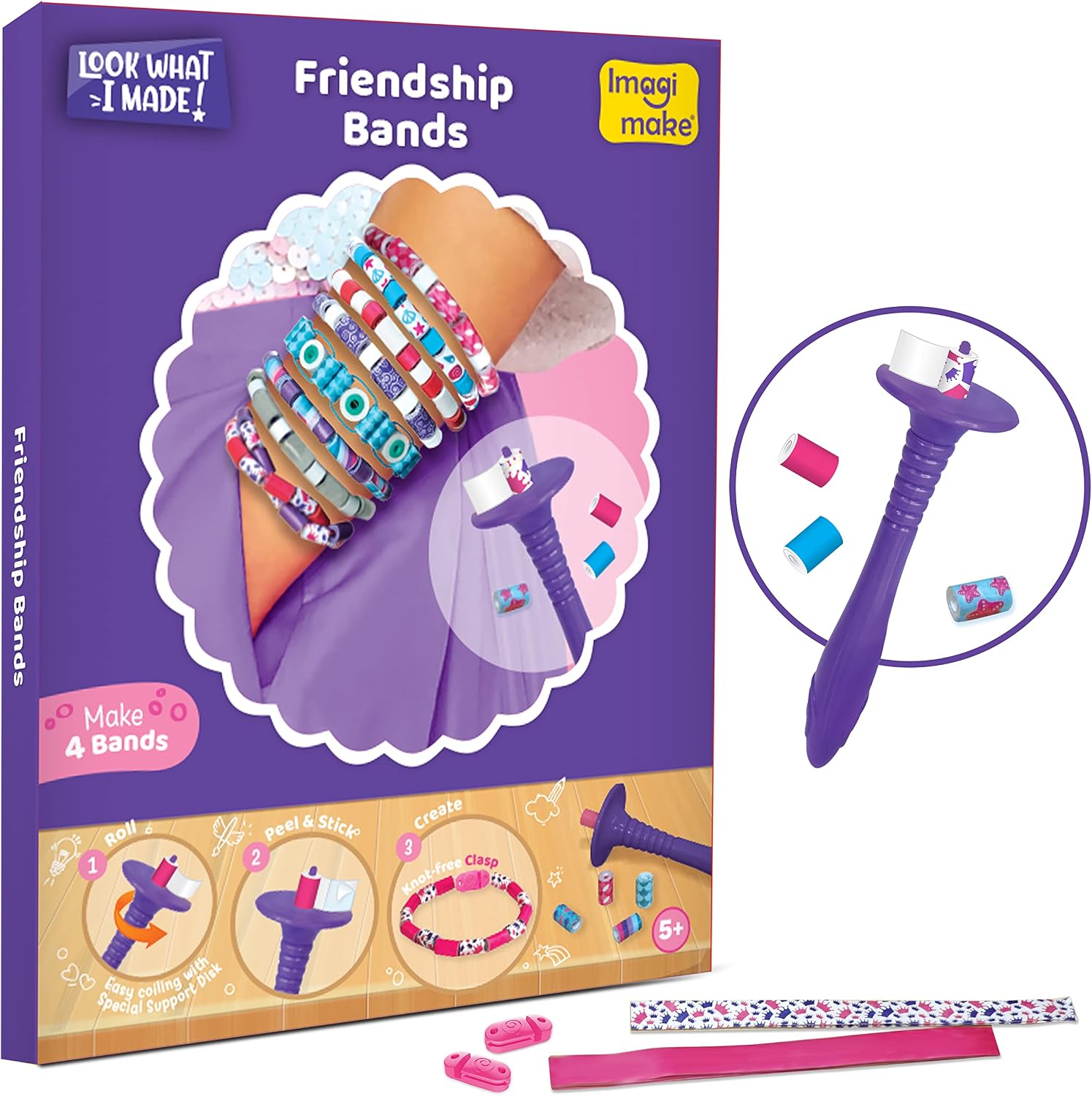 Detalle de Imagimake Kids' Craft Kit, 3-in-1