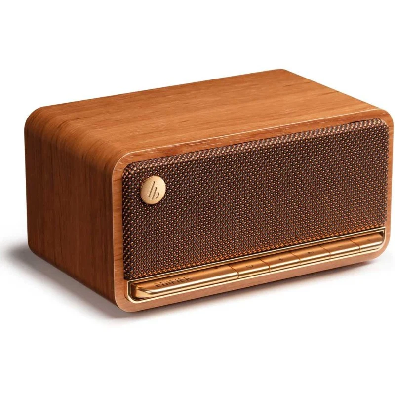 Detalle 2 de Edifier MP230: Altavoz portátil de sobremesa Bluetooth 20W RMS en acabado marrón