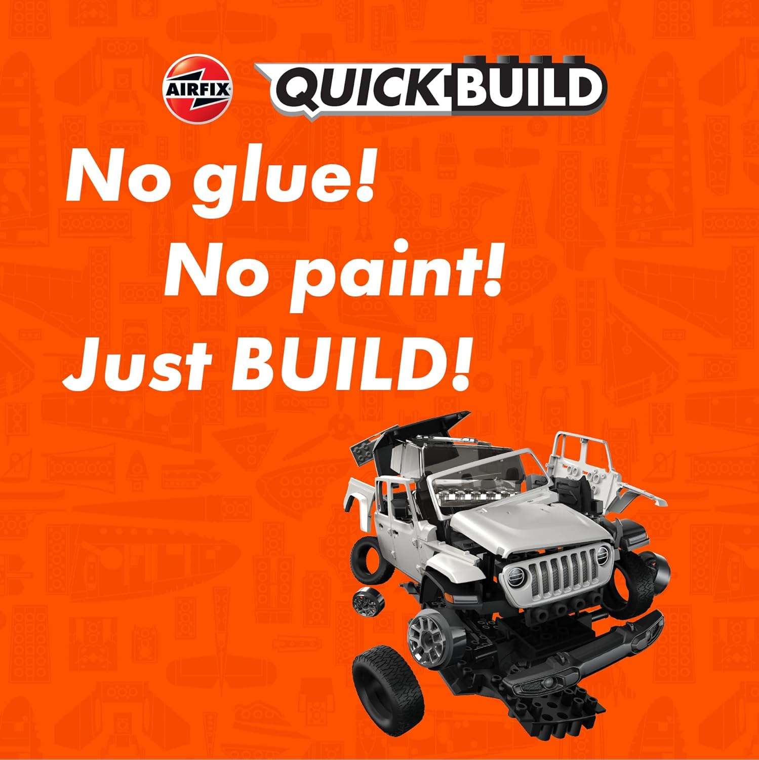 Detalle 2 de Airfix QUICKBUILD Jeep Gladiator model kit