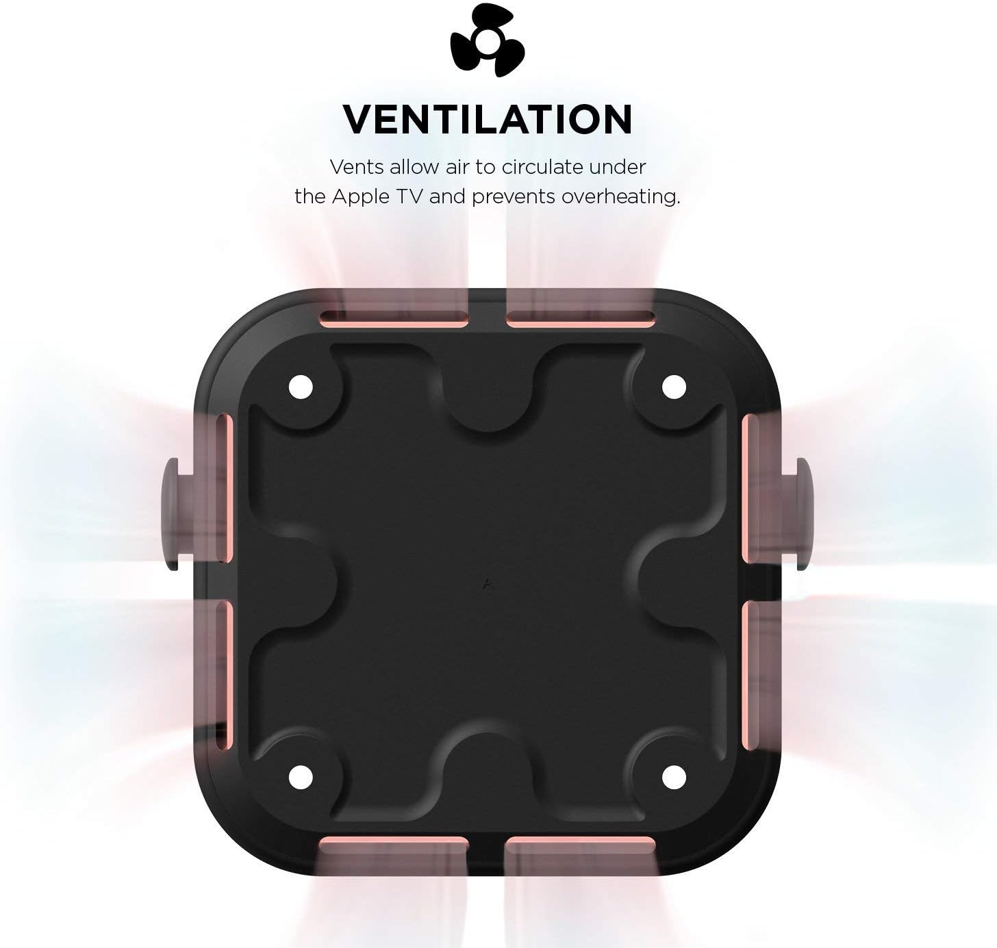 Thumbnail 3 de elago Multi Mount Support avec support de télécommande Siri Remote pour Apple TV 4K (4e génération)