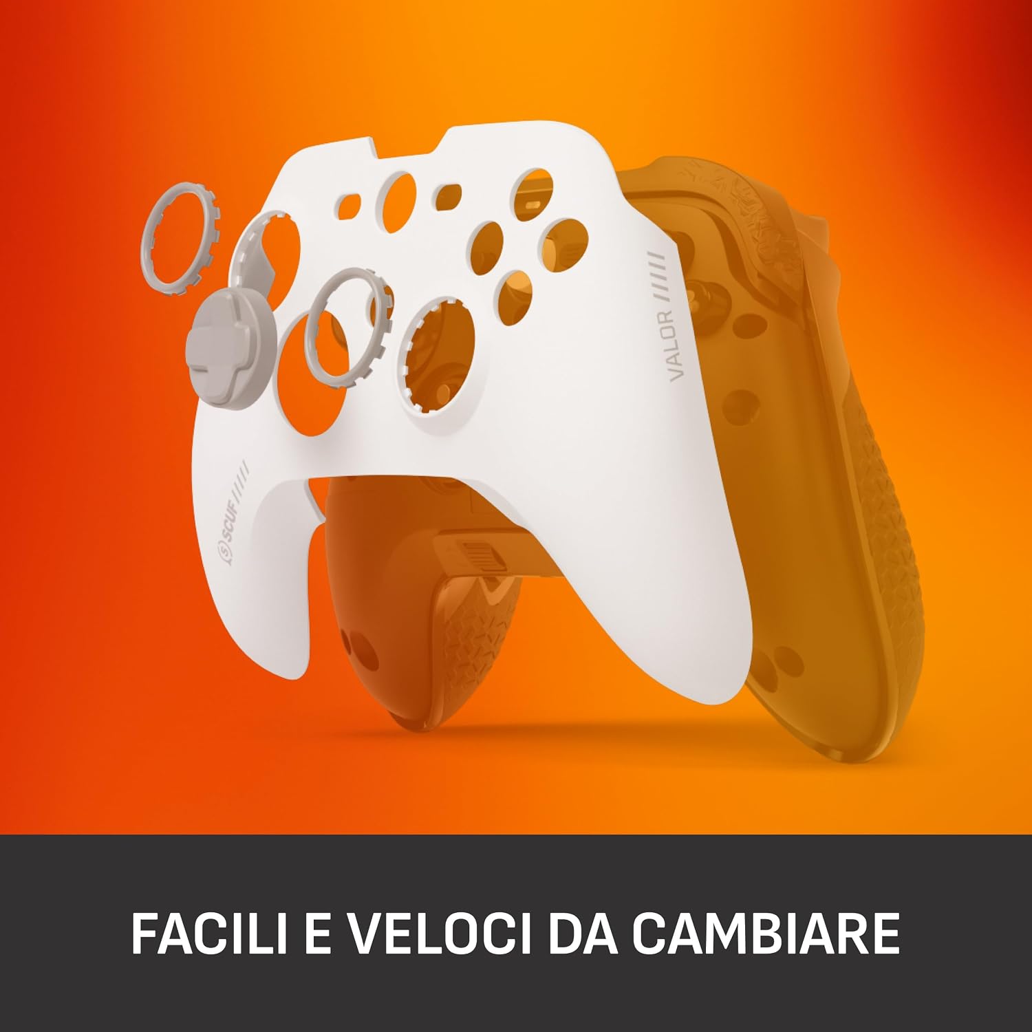 Detalle 2 de SCUF Valor Pro Coperture Frontali Magnetiche Bianco