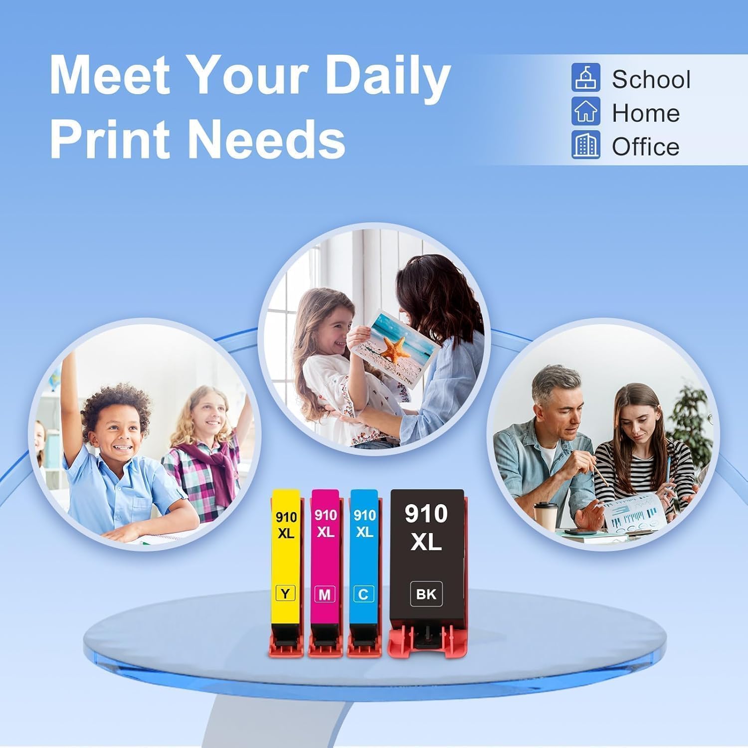 Thumbnail 2 de 910XL Ink Cartridges Combo Pack 4-Pack 🖨️