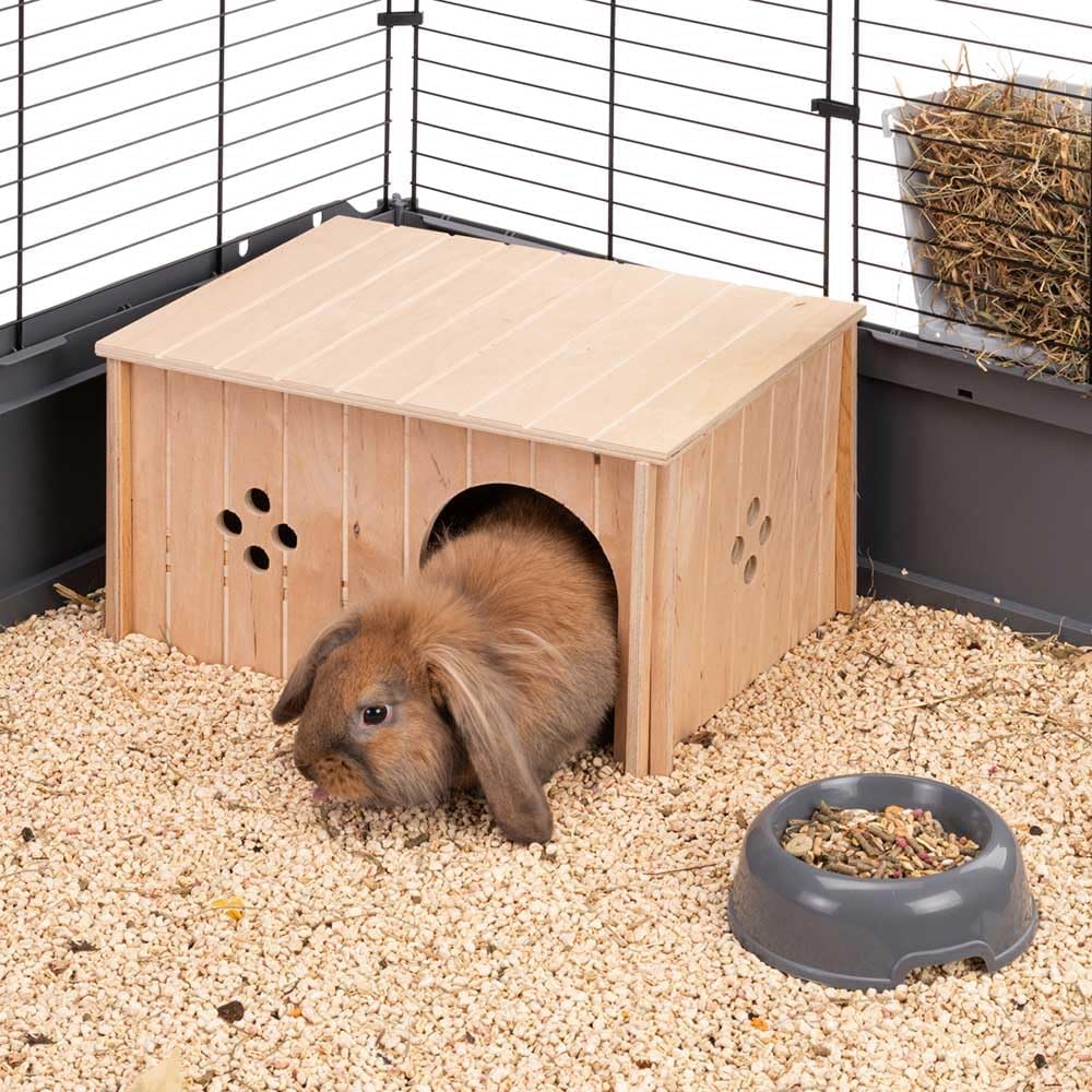 Detalle de Ferplast Cage Lapin avec toit plat, 37 x 27,7 x 20 cm ⚙