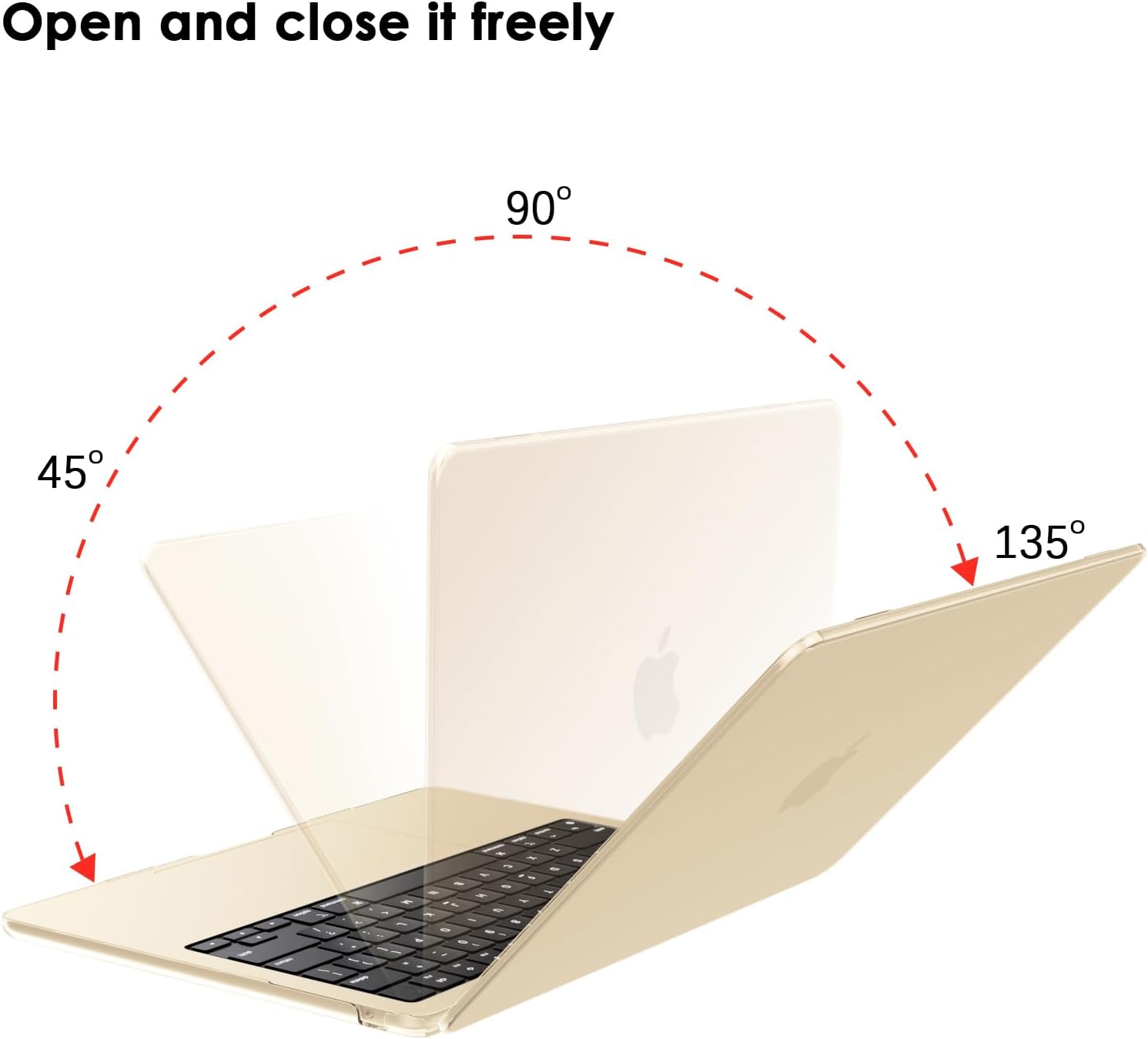 Thumbnail 3 de eleger Case for MacBook Air 15 inch, compatible with M4 15-inch
