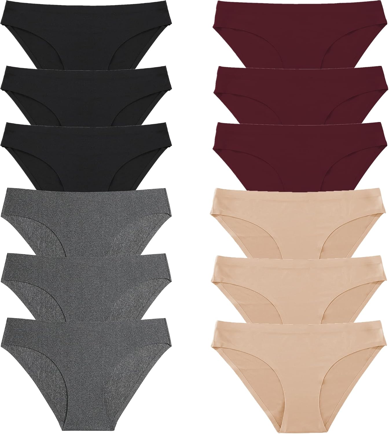 Thumbnail 6 de FINETOO Seamless Underwear 12-Pack