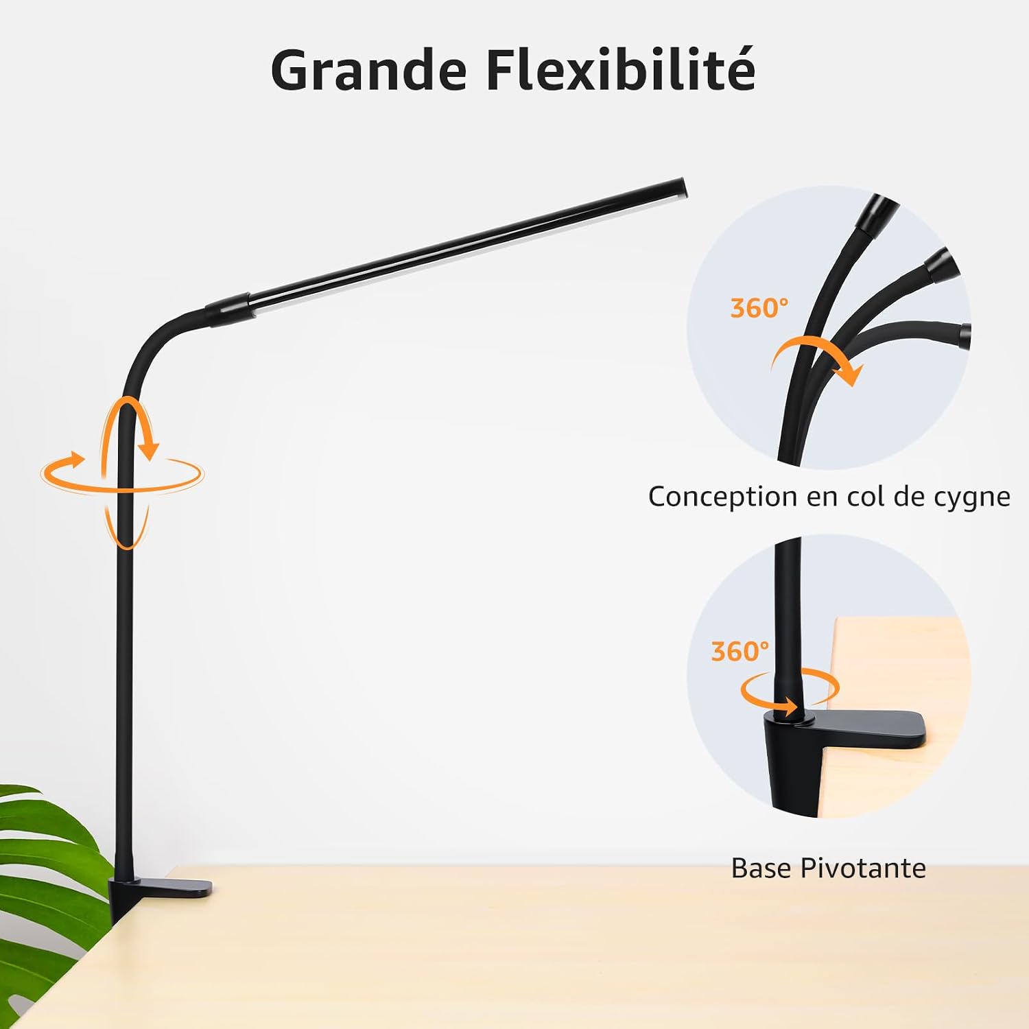 Detalle 2 de Lepro Lampe de Bureau 460 lm