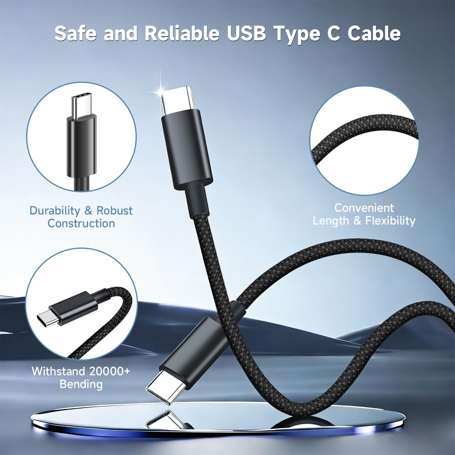 Detalle 2 de 45W Samsung 2Pack USB‑C Fast Charger 2M Cable