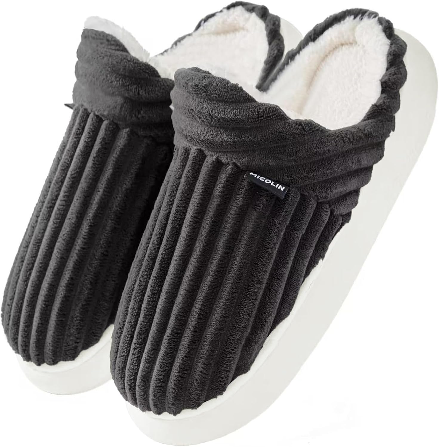 Detalle de Misolin Chaussons Femme Hiver Chaud