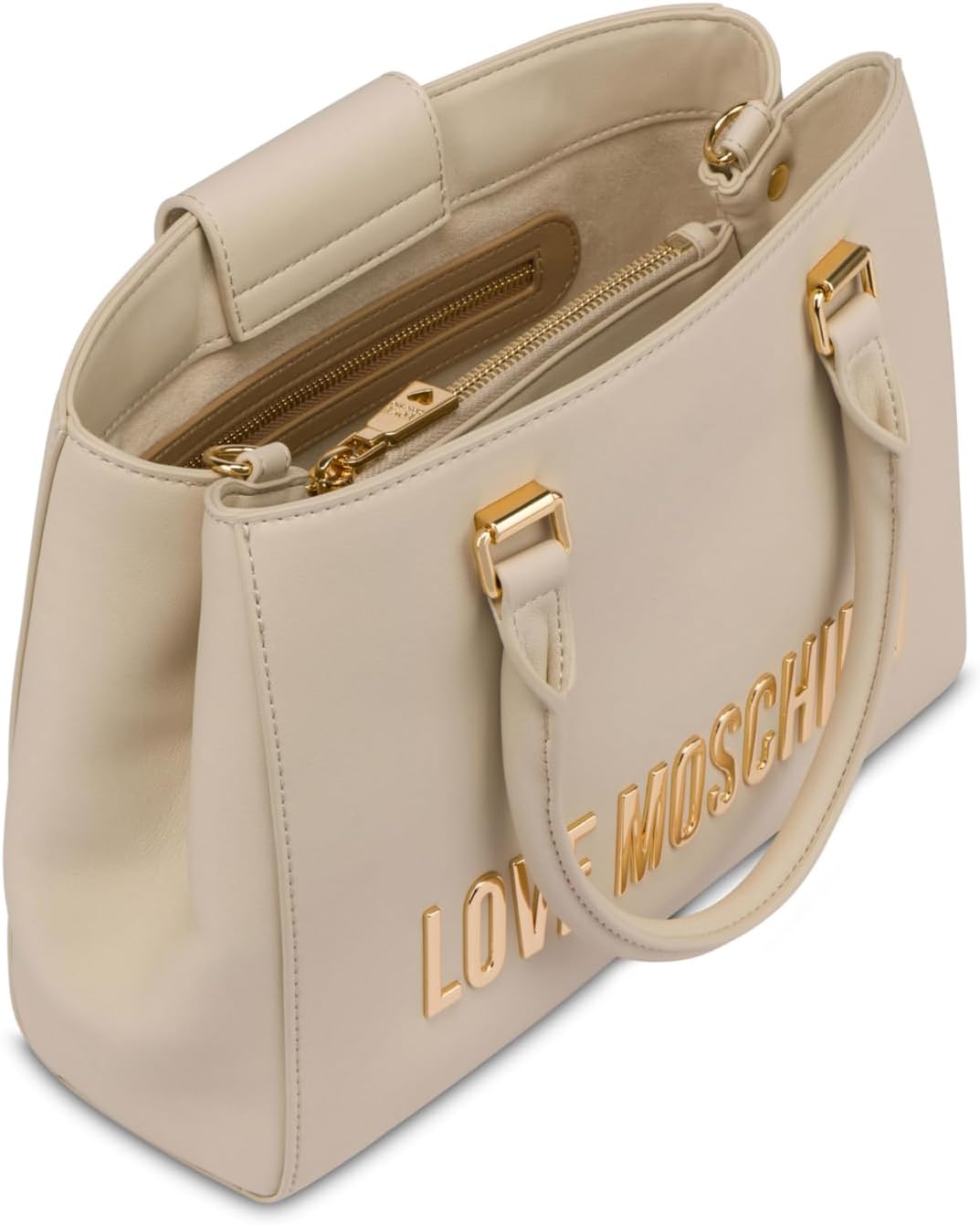 Detalle de Love Moschino JC4022PP1MKD0110 — Sac à main femme ivoire, taille unique
