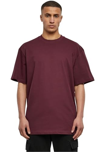Detalle de Urban Classics TB006-Tall tee: Camiseta para hombre 3XL, rojo Redwine