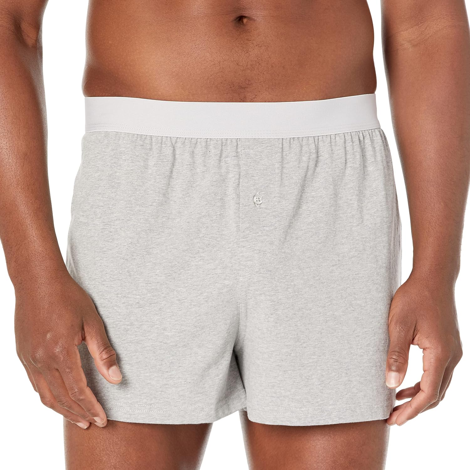 Thumbnail 1 de Amazon Essentials men’s cotton jersey boxer shorts (big & tall), pack of 5