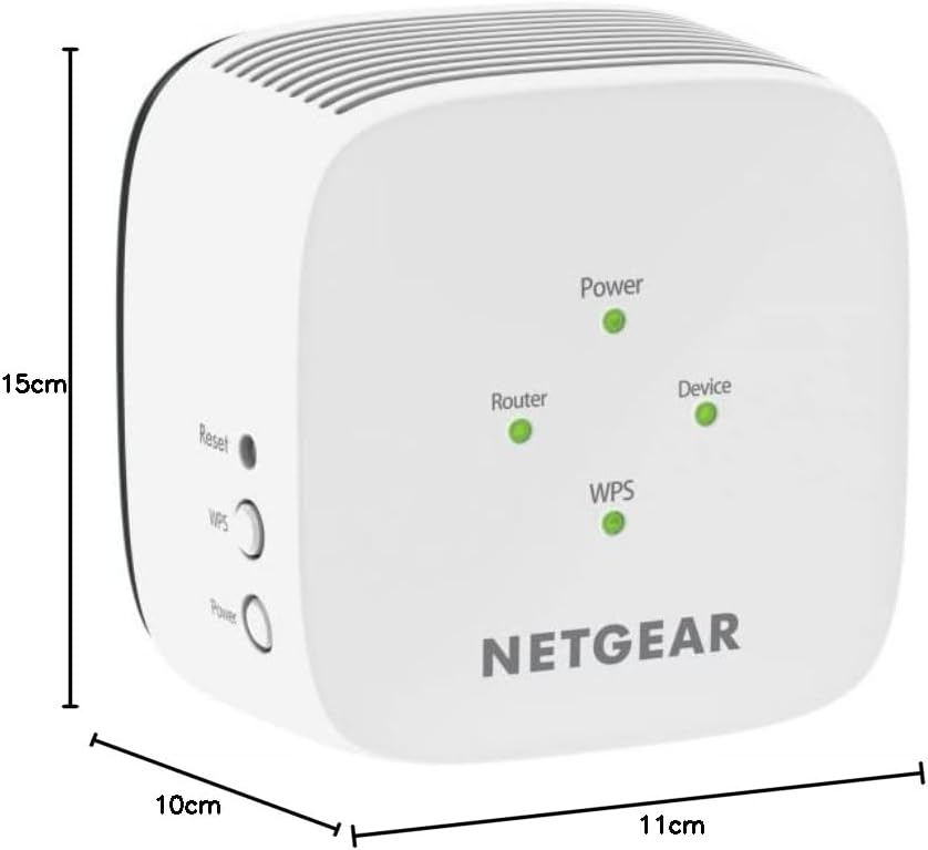 Thumbnail 3 de NETGEAR WiFi Repeater EX6110 (AC1200) – WiFi-Verstärker zur Beseitigung von Funklöchern