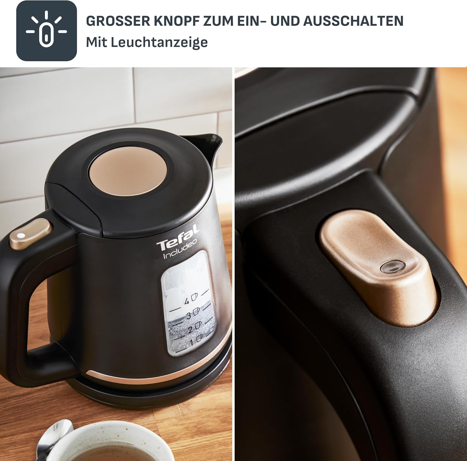 Thumbnail 4 de Tefal KI5338 Includeo 1 L Wasserkocher