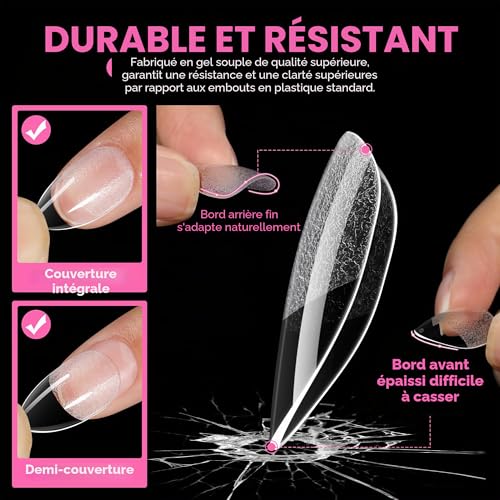 Detalle 1 de UNA GELLA capsules américaines amande courte, 216 pièces