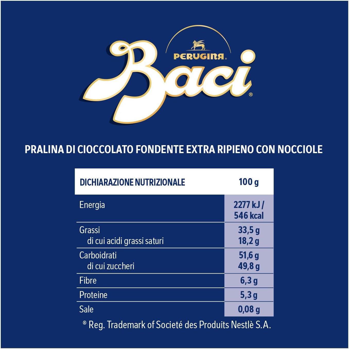 Thumbnail 1 de BACI PERUGINA Perle Cioccolatini Fondenti ripieni alle Nocciole, Sacchetto 343g
