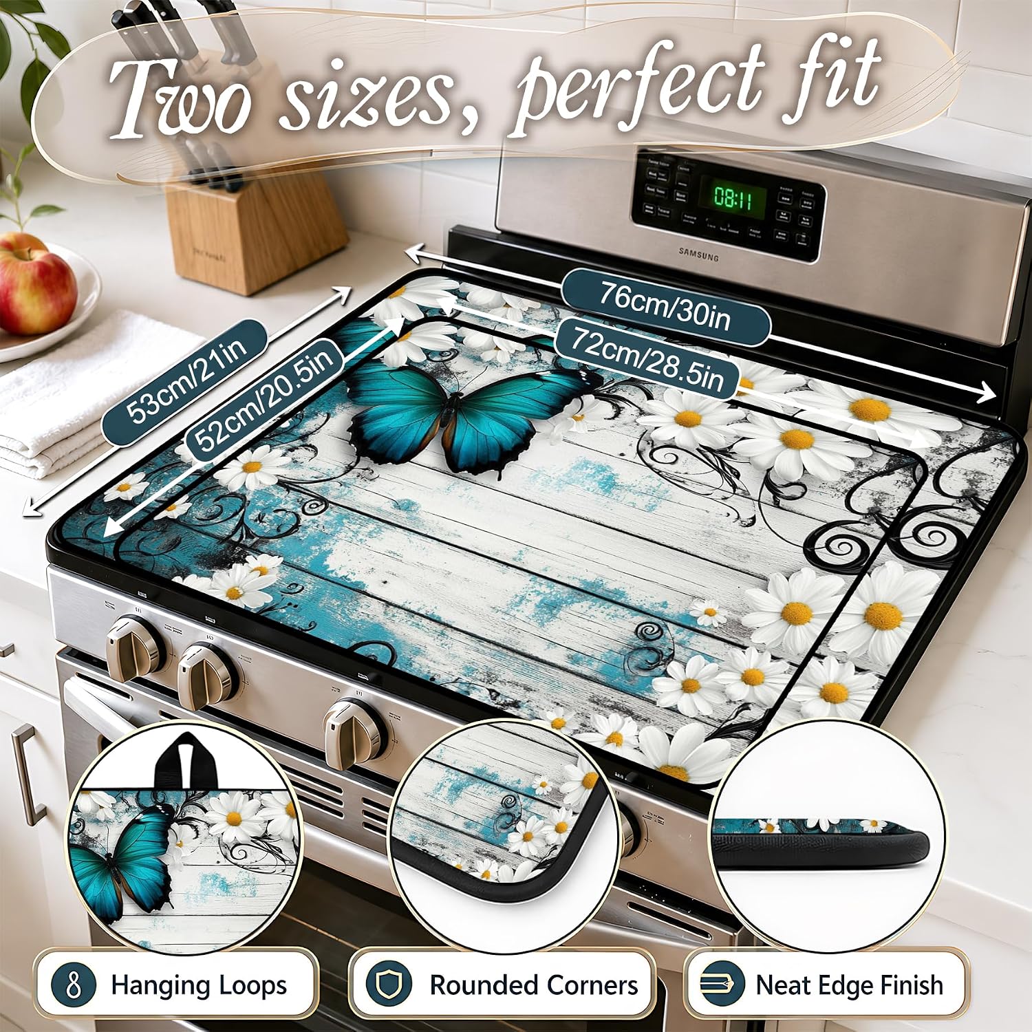 Detalle 2 de Electric Stove Top Cover, 28 x 20