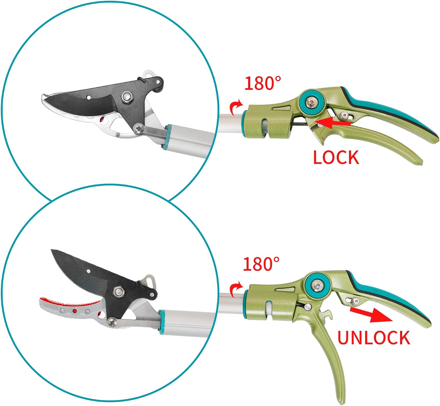 Detalle 2 de GARTOL Tree Pruner 130cm Long Reach