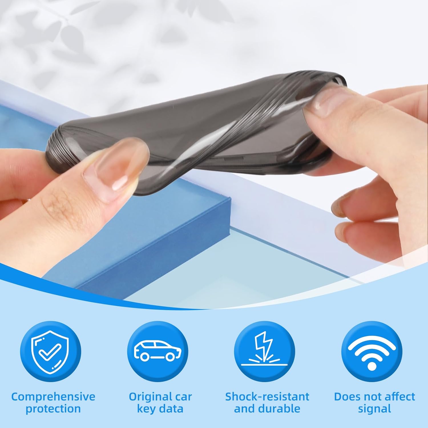 Detalle de Car Key Case for Jaecoo 7 and Chery Models – Protective TPU Key Fob Cover