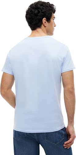 Thumbnail 1 de Tommy Jeans TJM Xslim Jersey tee Dm0Dm04411 S/S Camiseta para Hombre, Azul Moonlight Iris, XXL